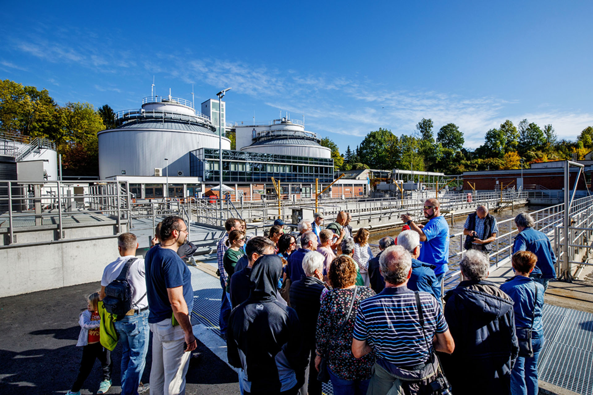Hauptklärwerk Stuttgart-Mühlhausen SES Stadtentwässerung Stuttgart