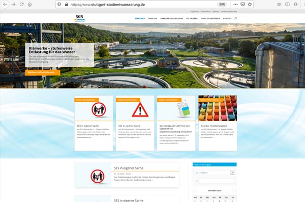 Die Website der SES im Jubiläumsjahr – mit neuem Design in die mobile Zukunft