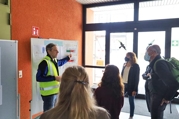 Exkursion des Kongresses „Spurenstoffe in der aquatischen Umwelt“ zum Hauptklärwerk Stuttgart-Mühlhausen