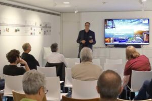 Lange Nacht der Nachhaltigkeit 2023 im SES Infozentrum, Referet Boris Diehm