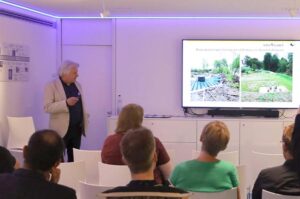 Lange Nacht der Nachhaltigkeit 2023 im SES Infozentrum, Referet Eckehard Schäfer