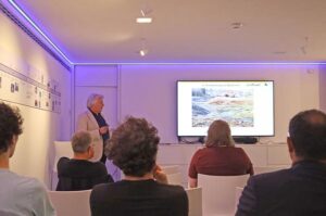 Lange Nacht der Nachhaltigkeit 2023 im SES Infozentrum, Referet Eckehard Schäfer