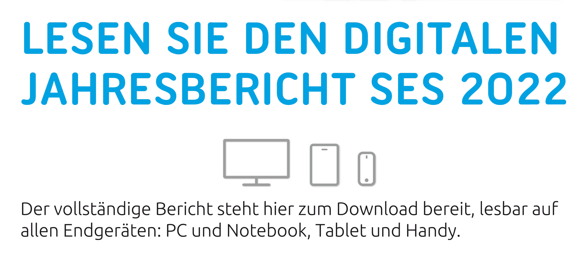 Lesen Sie den digitalen Jahresbericht SES 2022