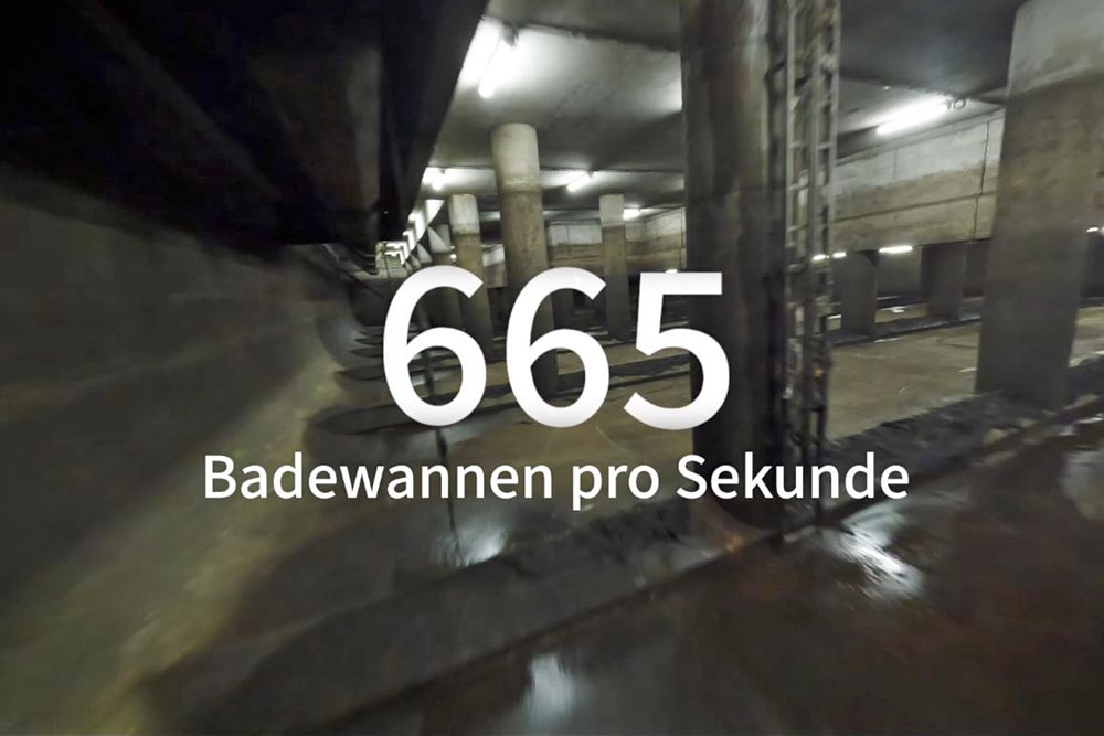 DWA Film 665 Badewannen pro Sekunde