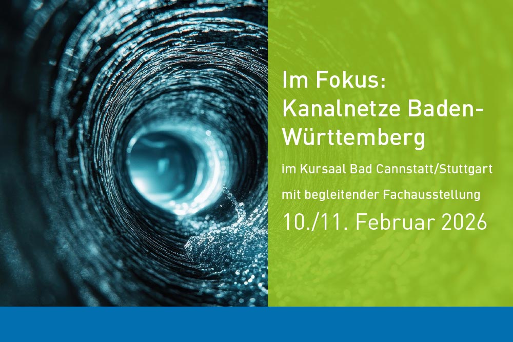 Titelbild zum Beitrag FachtagungKanalnetze 2026 Stadtentwässerung Stuttgart SES