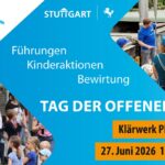 Die Stadtentwässerung Stuttgart veranstaltet einen Tag der offenen Tür im Klärwerk Stuttgart-Plieningen